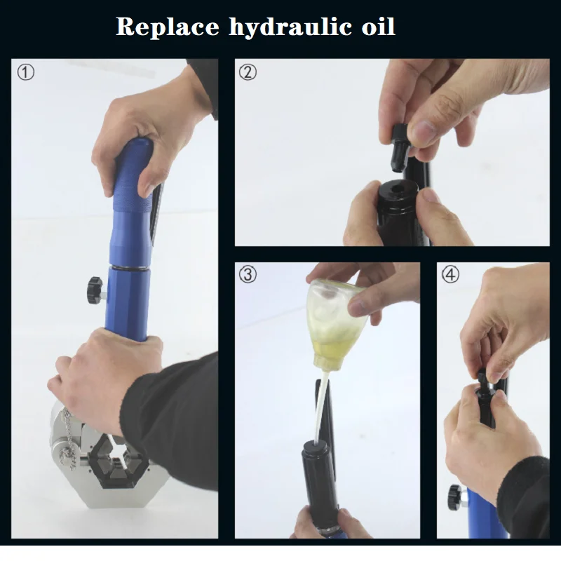 

Портативный пресс для труб с автоматическим кондиционером, ручной гидравлический пресс для труб, инструмент для обжима шлангов, обжимной зажим 71500