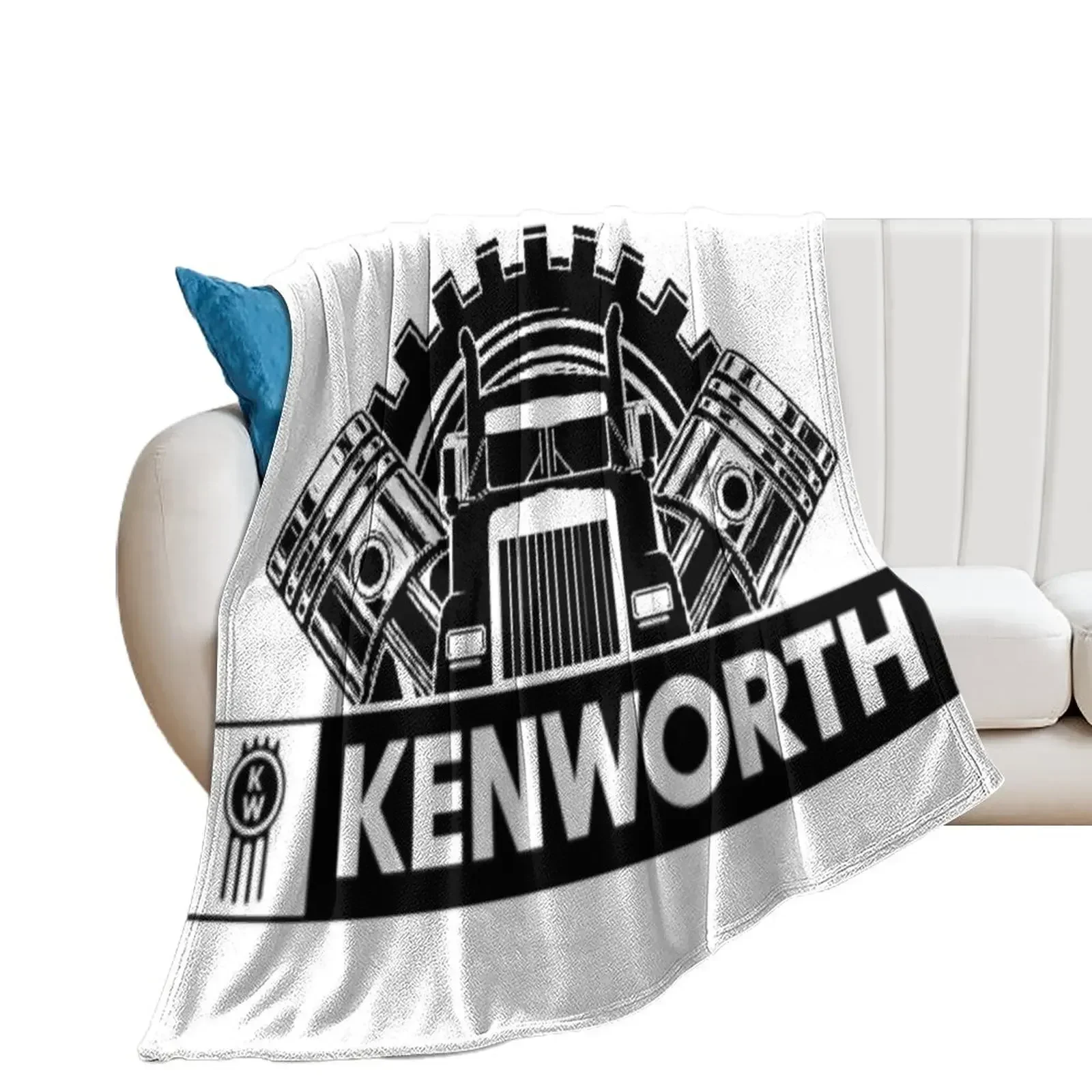 

Kenworth Throw Blanket Soft Plaid Single Blankets