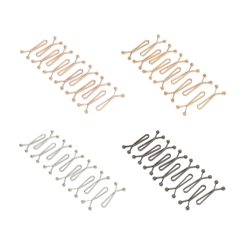 2023 12 pçs elegante hijab prendedor pino pequeno cachecol fecho liga xale clipes decoração