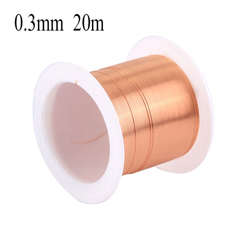Spulen-Kupferdraht, 0,1 mm, 0,2 mm, 0,3 mm, 0,4 mm, 0,5 mm, 0,6 mm, 0,7 mm, 0,8 mm, 1,20 mm, Kabel, Kupferdraht, Magnetdraht, emaillierter Kupfer-Wickeldraht