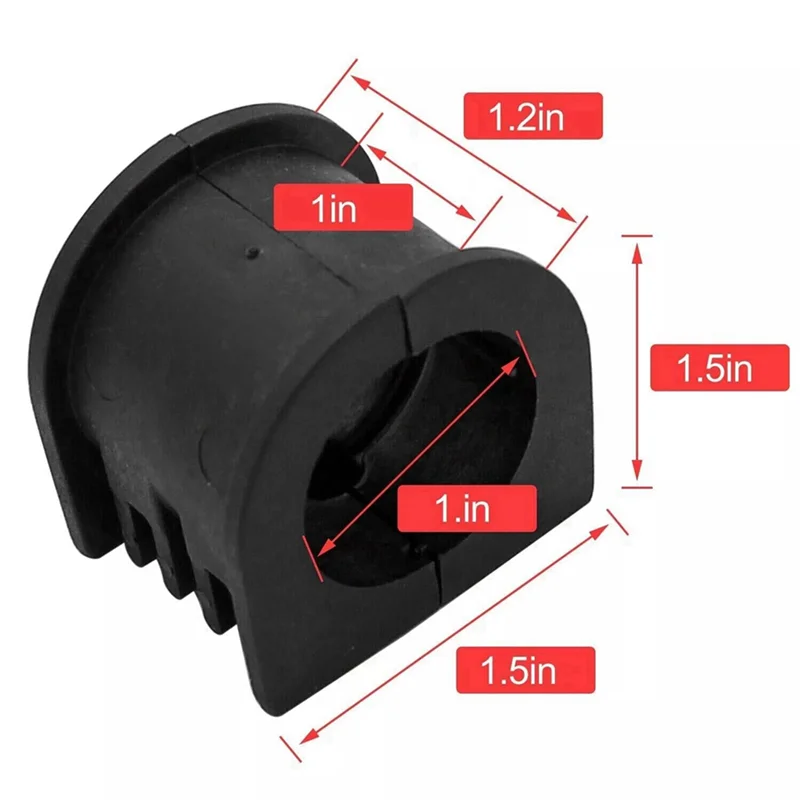 Polaris Ranger 용 4Pcs 후면 스태빌라이저 바 부싱 500 570 499 700 800 900 1000 5439731 5438903 5437423 5433866