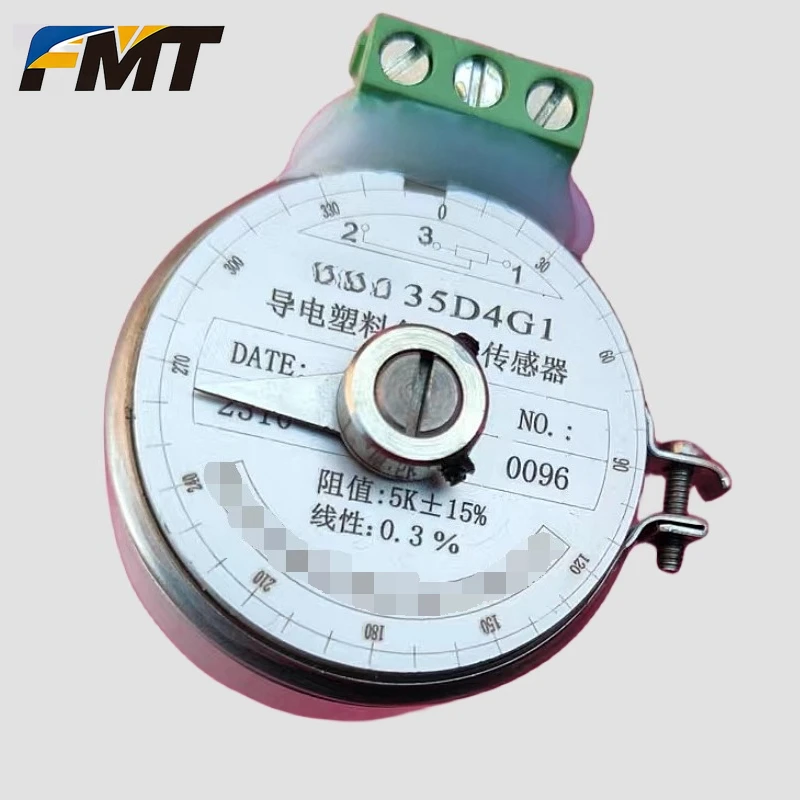 

FMT-WDD35D-4 Potentiometer Conductive Plastic Sensor 381 Special For Straight Stroke Electronic Electric Actuators