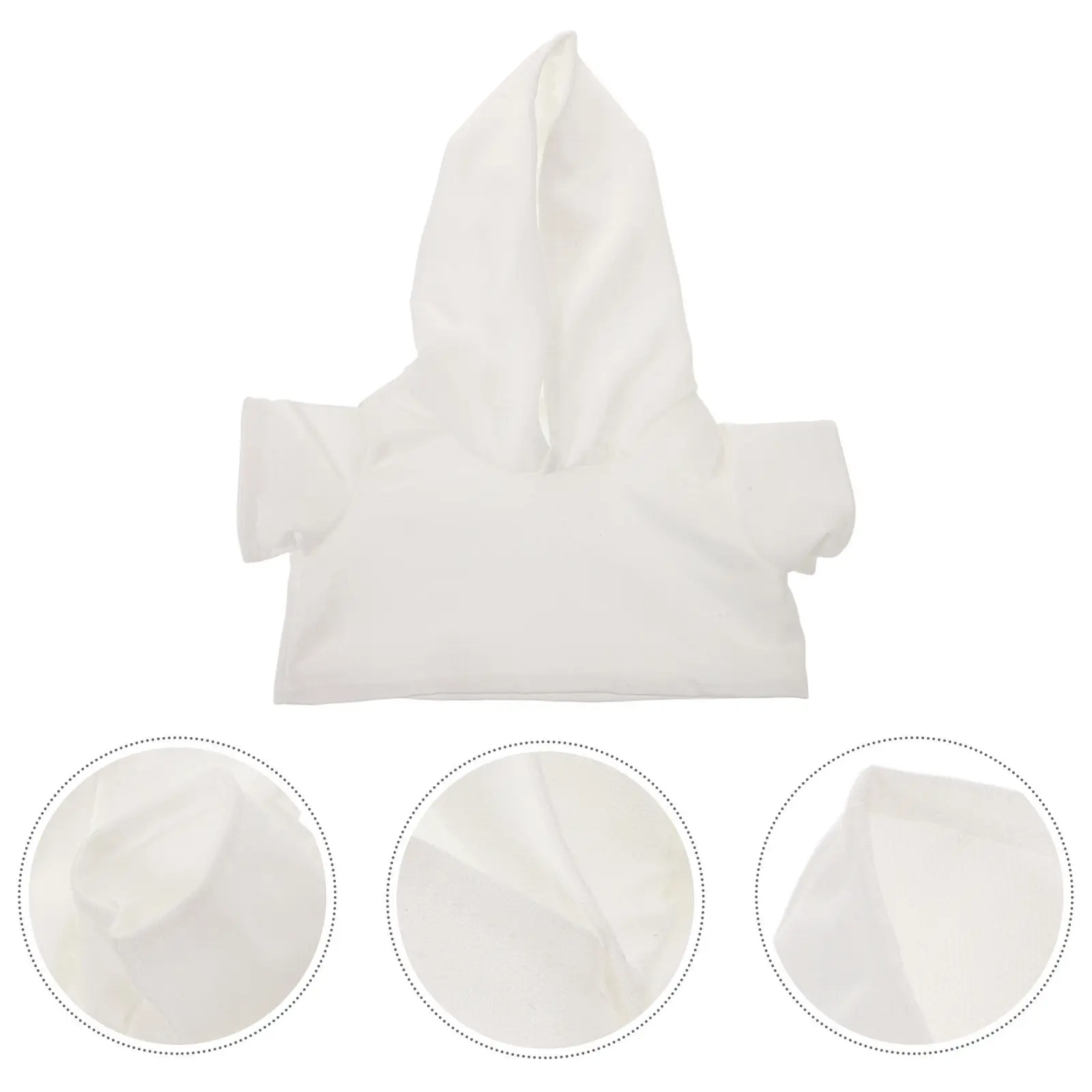 

4Pcs Soft Bear T Shirts for Stuffed Animals Cute Mini Outfits Bulk Pack Ideal Small Animal Clothing Dress Up Fun