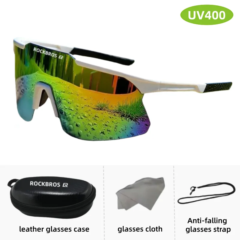 2026 Fashion Outdoor Sports UV400 Glasses, Suitable for Outdoor Cycling, Driving, Fishing, Golf, Baseball and Other Sports