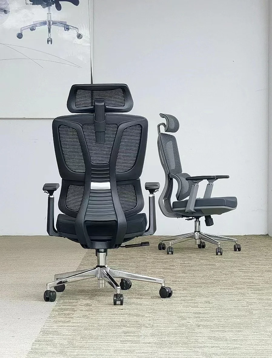 ergonomic mesh office chair black mesh visitor conference meeting chair for office mesh chair