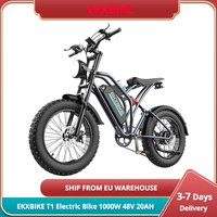 EKXBIKE T1 Electric Bike 1000W 48V 20AH Battery 20 \
