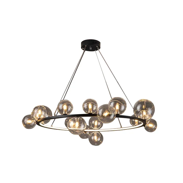 

Glass ball molecular light simple restaurant bedroom bar simple bubble ball