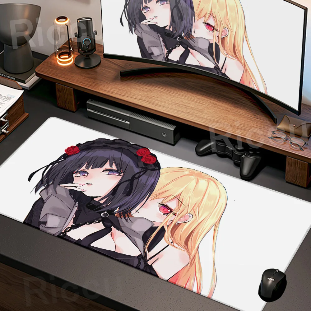 Mouse Pad Marin Kitagawa  Large Deskmat Desk Deskpad Moused Gamer Mats Speed Pc Accessories