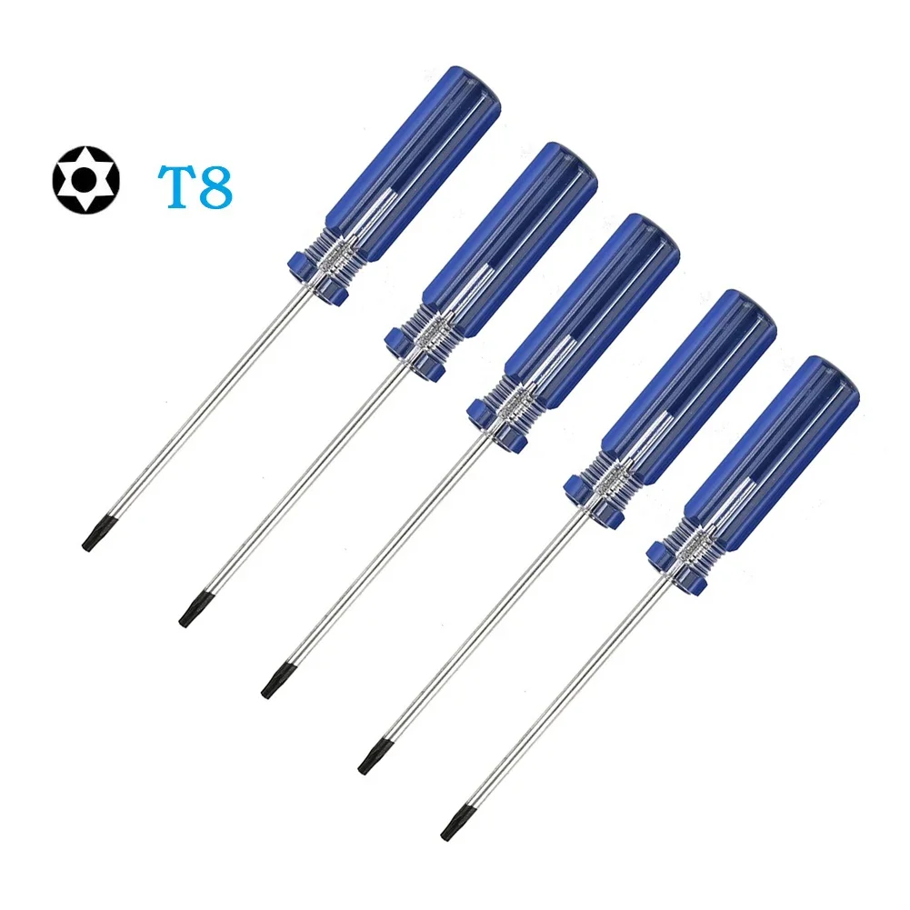 

5pcs Screwdriver T8 Precision Magnetic Screwdriver For Xbox / 360 Controllers PS3 Phone Repair Screwdriver Hand Tools