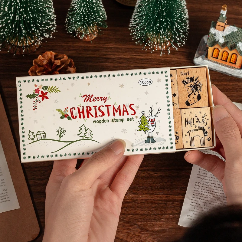 caixa-de-madeira-para-selos-de-natal-material-de-decoracao-para-diario-diy-carimbo-material-de-papelaria-kawaii-para-escritorio-e-escola