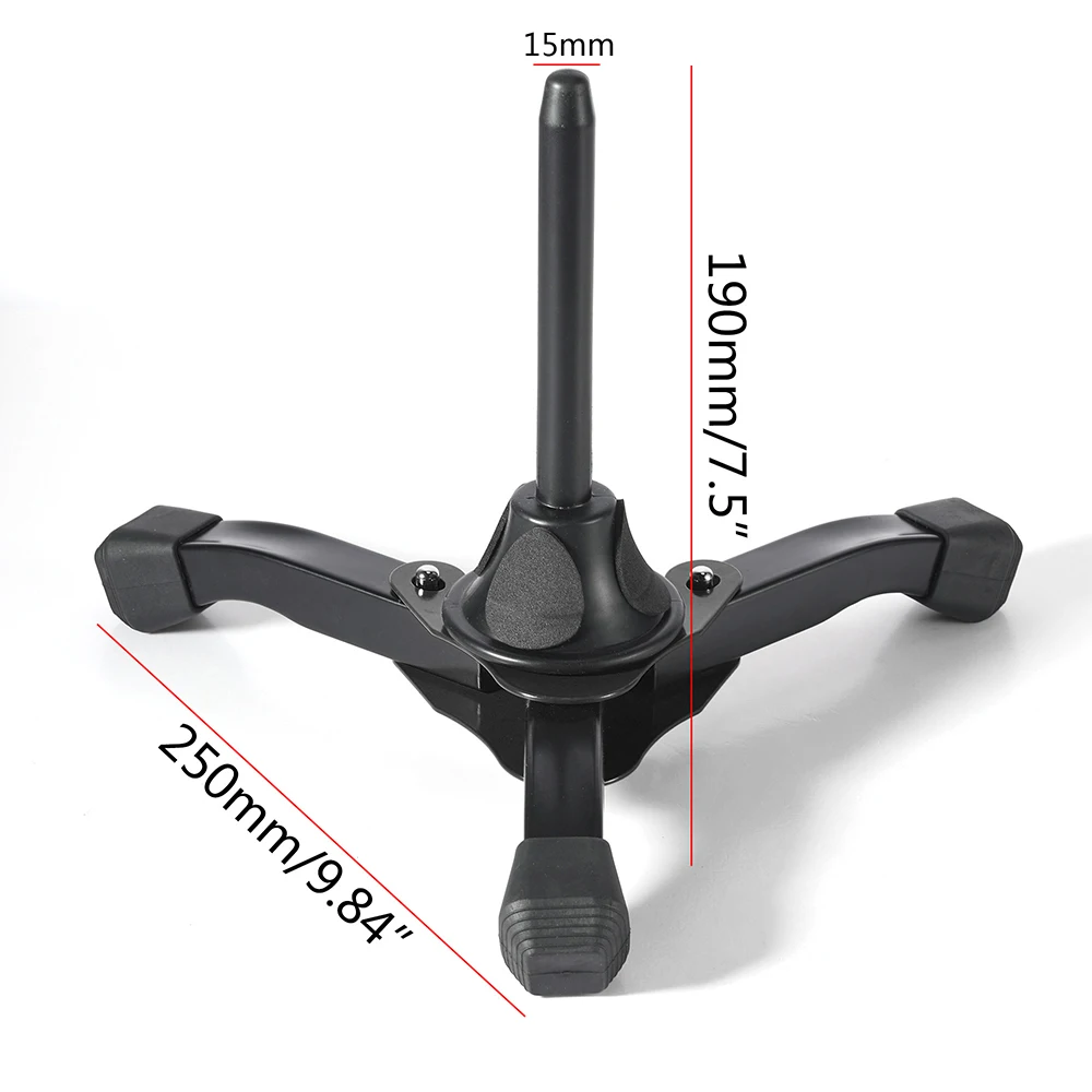 Portable Foldable Tripod Stand for Clarinet Flute Oboe Wind Instrument Non-slip Lightweight Holder Stand Clarinet Accessories