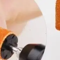 50 Peas Laranja # 80 Capas de Lixa para Unhas, Adequadas para Lixadeira de Ps, Polidor de Manicure e Pedicure