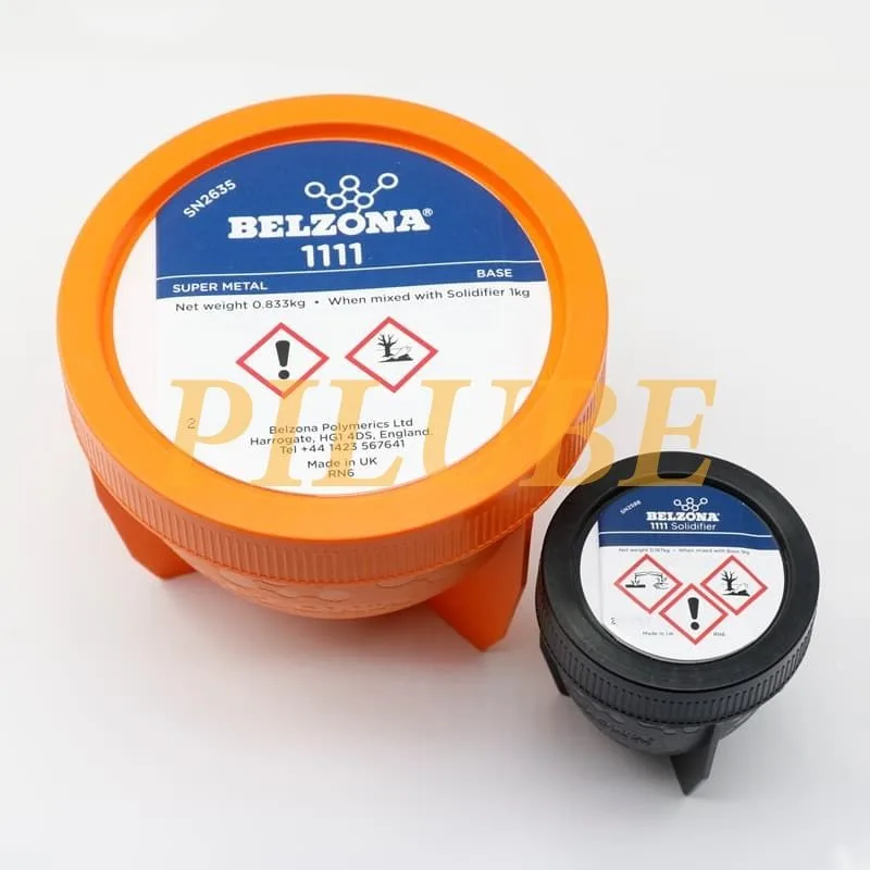 BELZONA 1111 1121 Super Metal Epoxy Repair Compound Steel Filled Two Part Paste for Pump Shaft Industrial Equipment Rebuilding