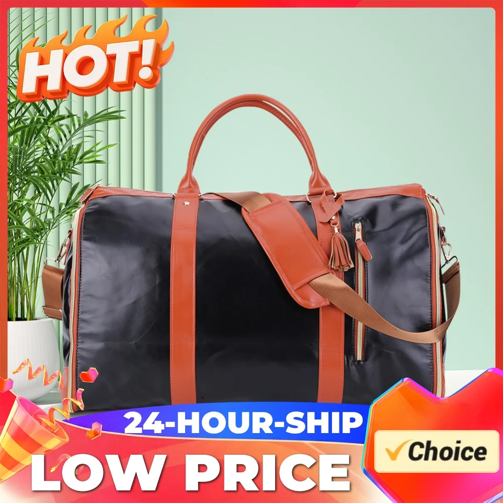 Portable Gym Bags Multifunctional Fitness Training Bag Large Capacity Foldable Wear- Accessories for Men Women