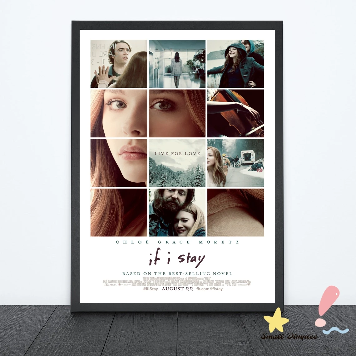 

If I Stay Classic Movie Poster Canvas Art Print Home Decoration Wall Painting ( No Frame )