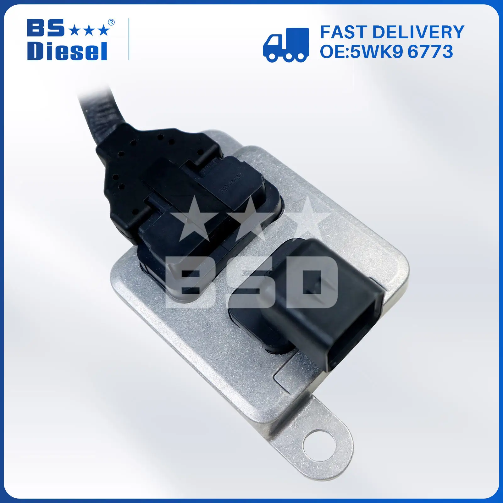 Auto Sensor 12V Nitrogen Oxide Sensor 5WK9 6773,RE552182 For Cummins Diesel Engine (1)Piece/Lot