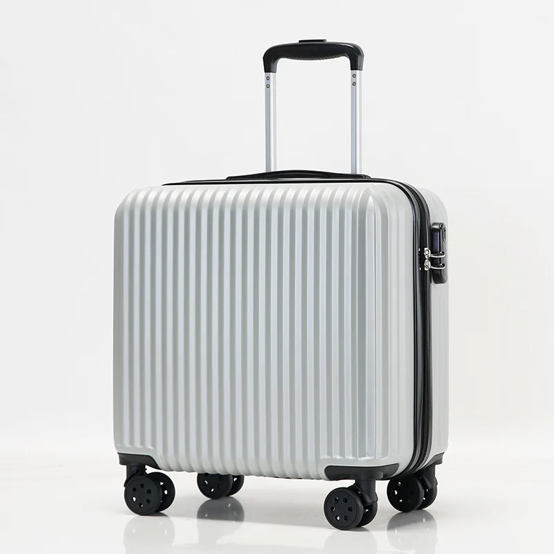 This 2026 new expandable double-layer explosion-proof zipper password-protected suitcase for women is sturdy Rolling Luggage