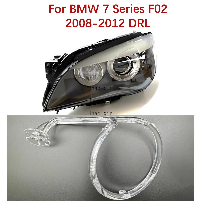 

Белый свет для BMW 7 серии F02 2008-2012, автомобильная фара DRL, направляющая света Angel Eye, дневные ходовые огни, модуль балласта, кабель