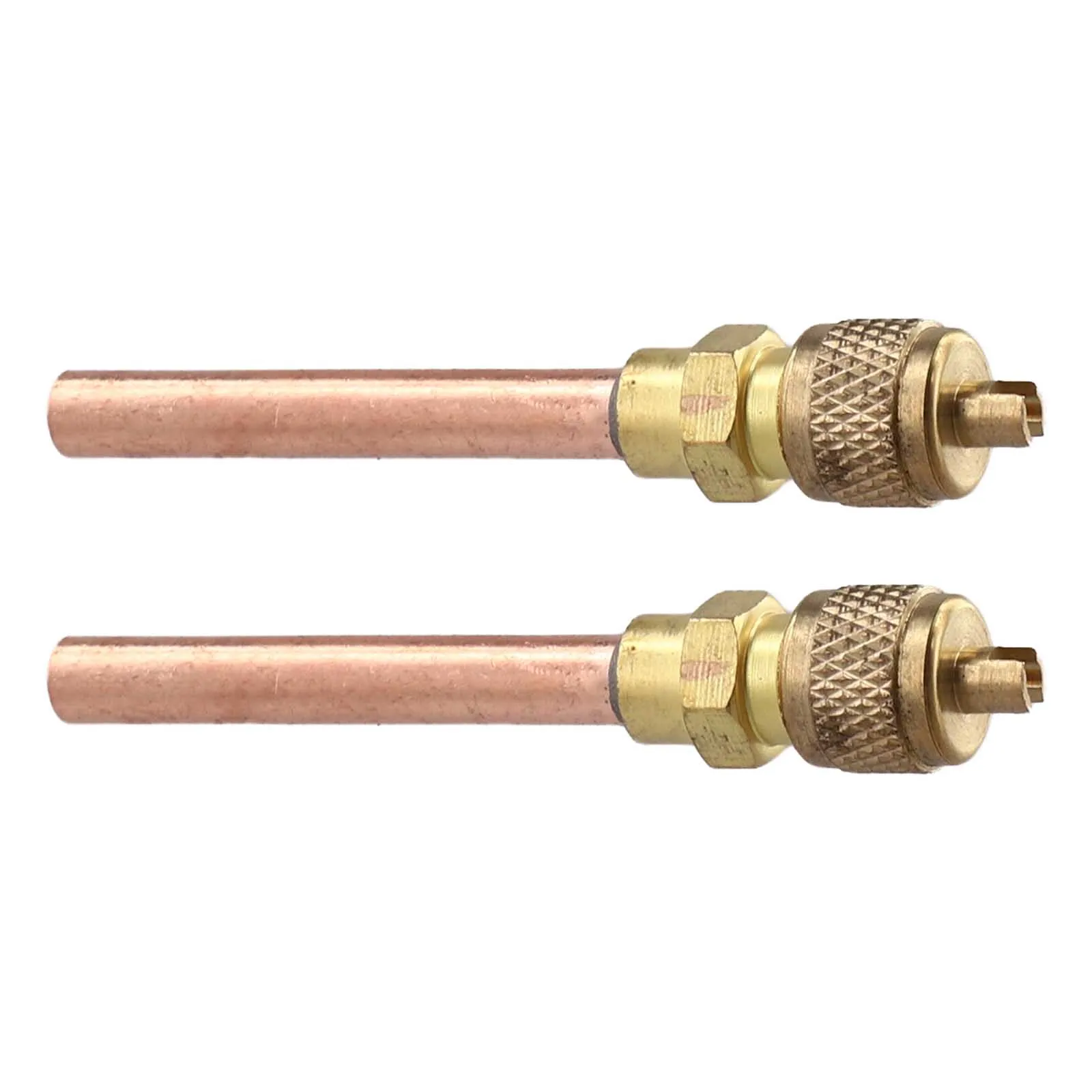 Reliable Performance 2pcs for service for access Valve 14 for sae x 14 OD x 78mm Stem Core AC Refrigeration for Refrigeration