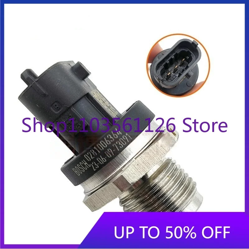 

130/135/140-8-10 Датчик давления Common Rail высокого давления D04FR Деталь экскаватора 0281006364