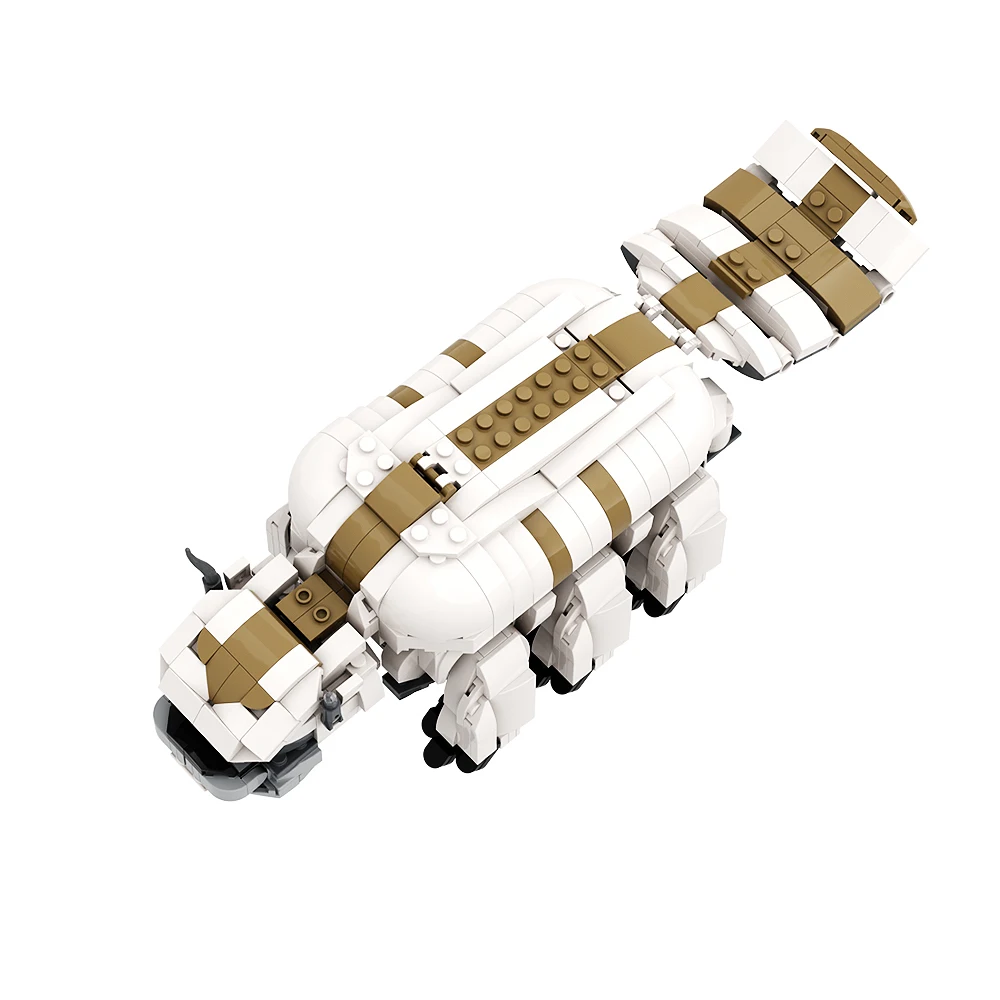 

Gobricks MOC аниме фильм космос летающие быки последний маг воздуха Appas Brickheadzs строительные блоки образовательный кирпич детский подарок