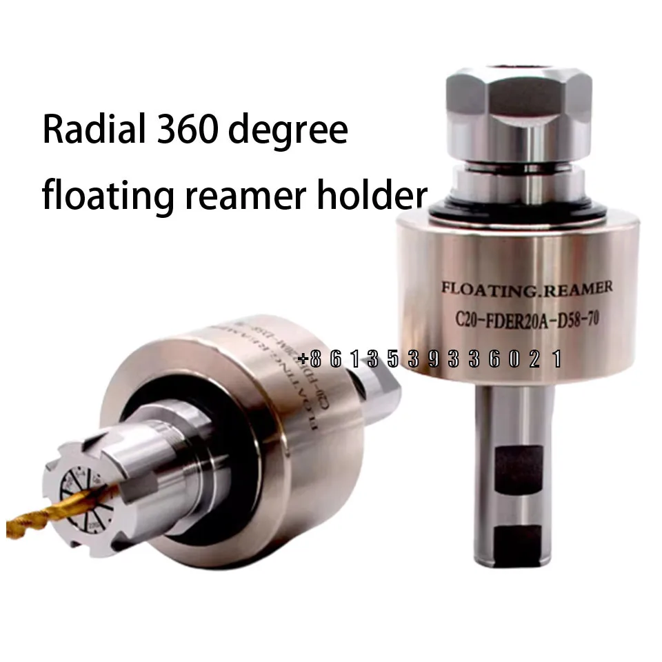 New Radial 360 Degree Floating Reamer Holder Automatic Return To Center Floating Tool Holder Cnc Lathe Reamer Holder