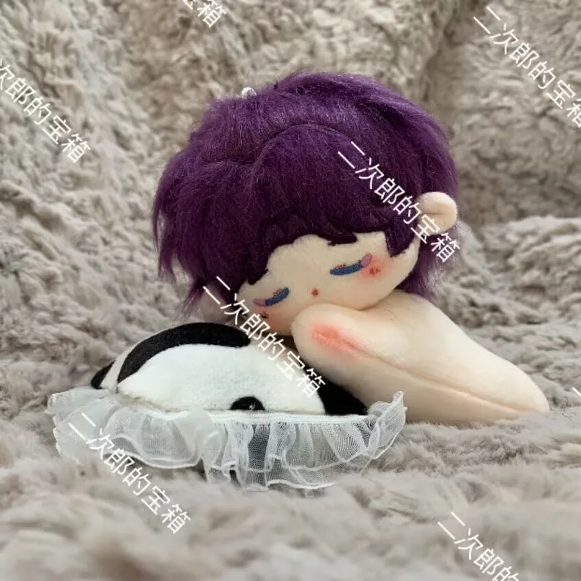 "Amor y espacio profundo" Li Shen, Shen Xinghui, Qi Yu, Qin Che, muñeca de algodón con posición para dormir de 10cm, regalo para bebé desnudo sin ropa