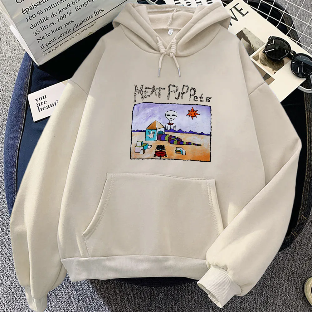 

Meat Puppetss Photo Anime Long Sleeve Harajuku Tops Y2k Women Sweatshirts Oversized Streetwear Hoodies Male Autumn Kpop Clothes