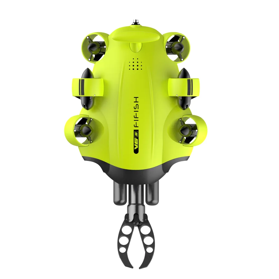 Underwater Drone 4K Camera Flight 100m Tether Remote Operated Vehicle Robots Robotic Claw