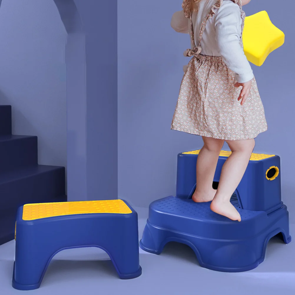 Childrens Potty Stool Children's Step Vanity Chairs Toilet Stepping Foot Plastic Footstool