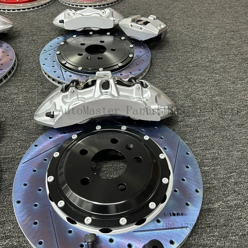 Custom Brake Color Racing Brake Kit Caliper 6 Big Pot V6 Brake System Car Spare Parts EBP for  E60 M5 M3 E46 E92 E90 2008
