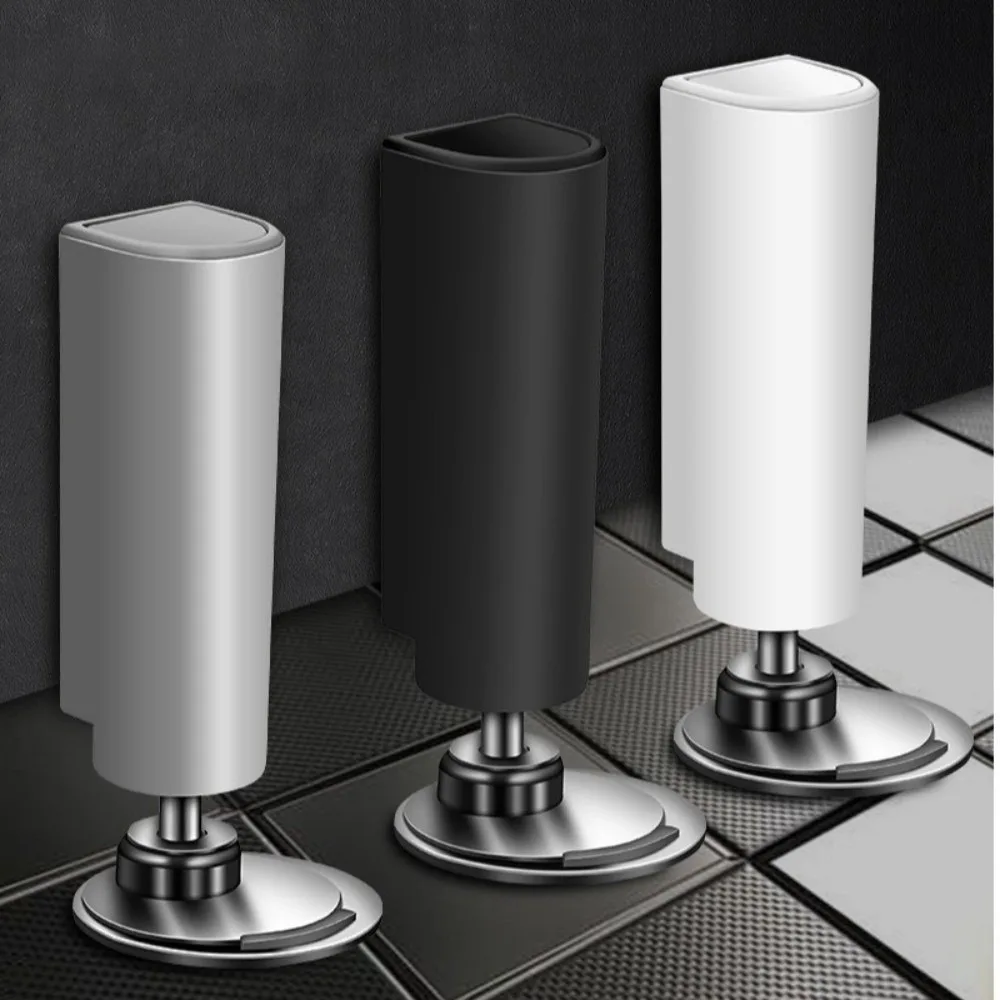 

Adjustable Hidden Magnetic Door Stopper Nail Free Wall Protector Door Bumper Door Protection Prevention Door Stopper Home