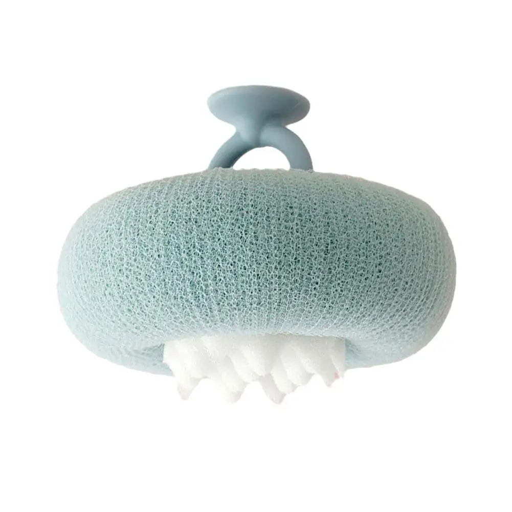 Round Soft Mesh Handheld Bath Esponja Bolas, Cleaner Ball Limpeza, Escova De Chuveiro, Banho Esfoliat, Body Scrub, Acessórios Do Banheiro, V3O5