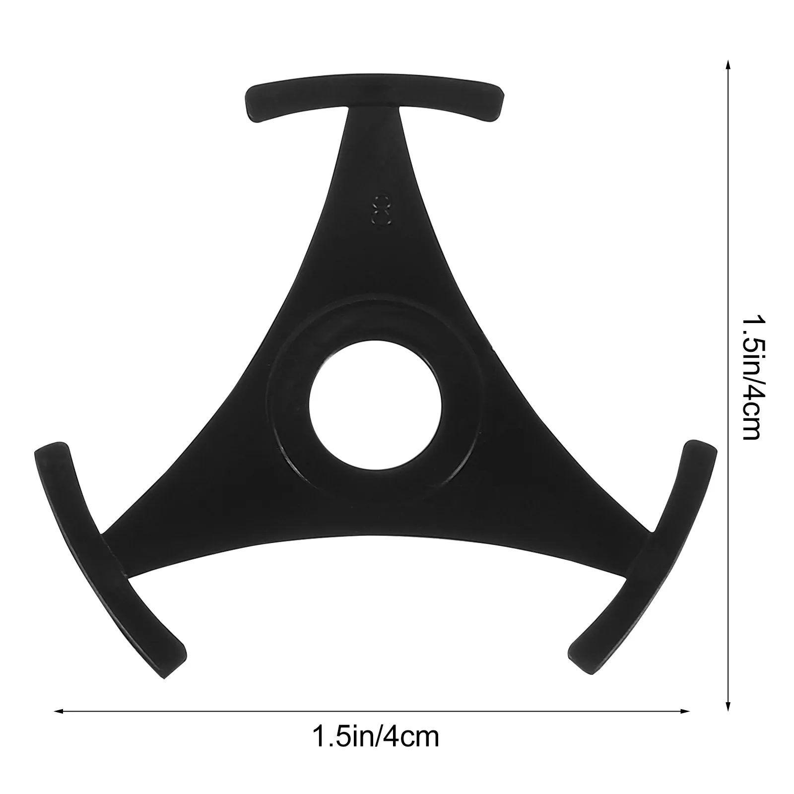 Triangle Vinyl Record Adapter 45 Rpm to 33 Rpm Turntable Accessory Premium Plastic Disc Adapter Exquisite Workmanship