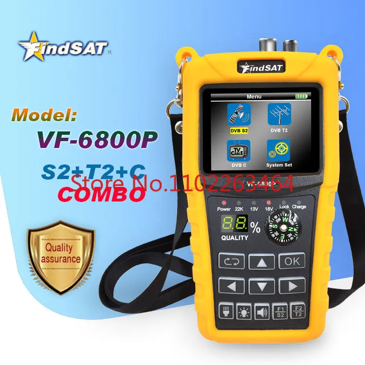 

FINDSAT VF-6800P HD спутниковый искатель, Звездный регулятор с фонариком, компасом