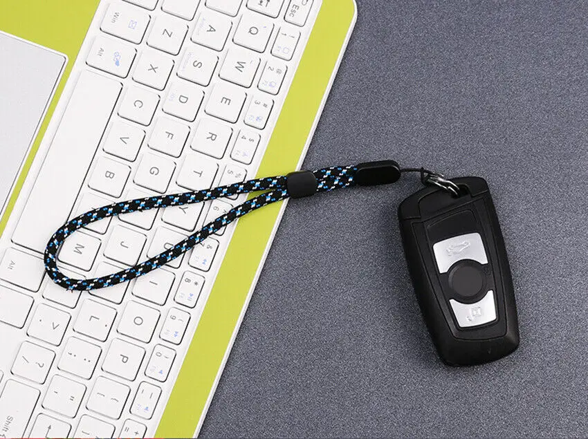 Regulowany pasek na nadgarstek Smycz na rękę do iPhone'a Uniwersalne akcesoria do telefonu Mikro kamera USB Flash Drives Klucze Karta identyfikacyjna Anti Lost