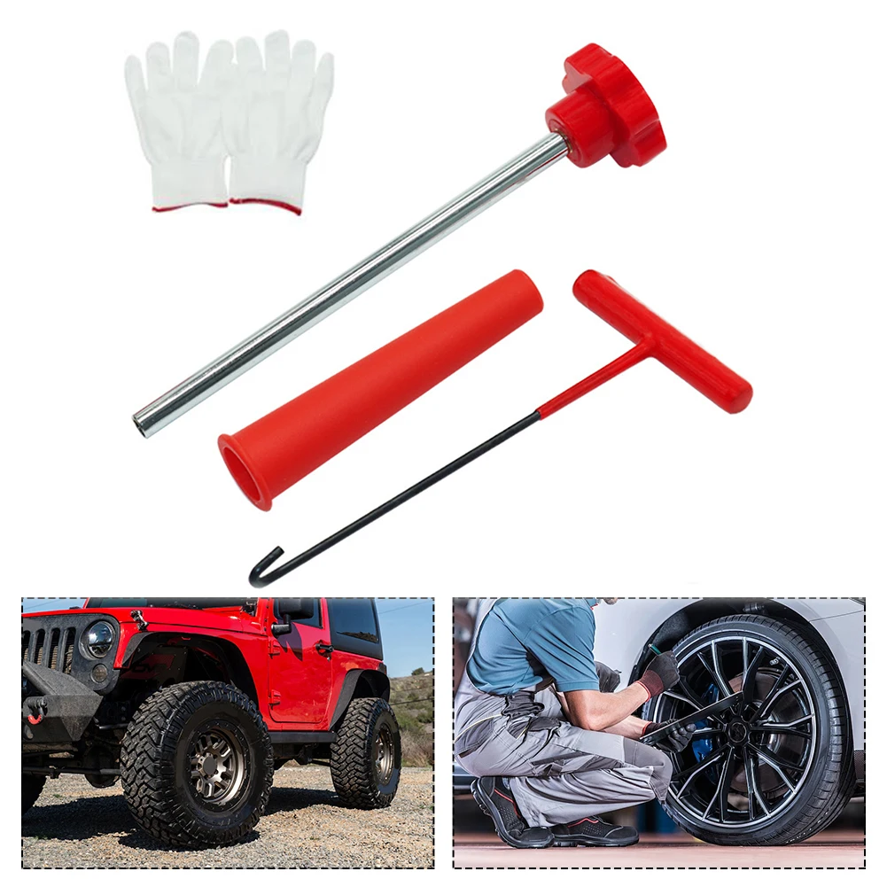 إصلاح المركبات أدوات إطارات السيارات صيانة السيارات 12*2.9 سنتيمتر الصناعية الصف النايلون مقبض T-هوك للإزالة