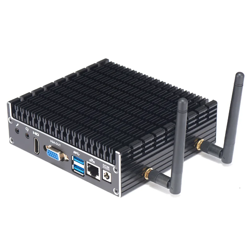 

Fanless 10th generation i7-10510U all-aluminum alloy miniature portable industrial control computer host