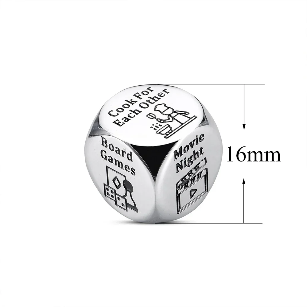 Couple Date Night Ideas Decision Dice Anniversary Valentines Day Gifts for Boyfriend Girlfriend Men Women Funny Decider Dices