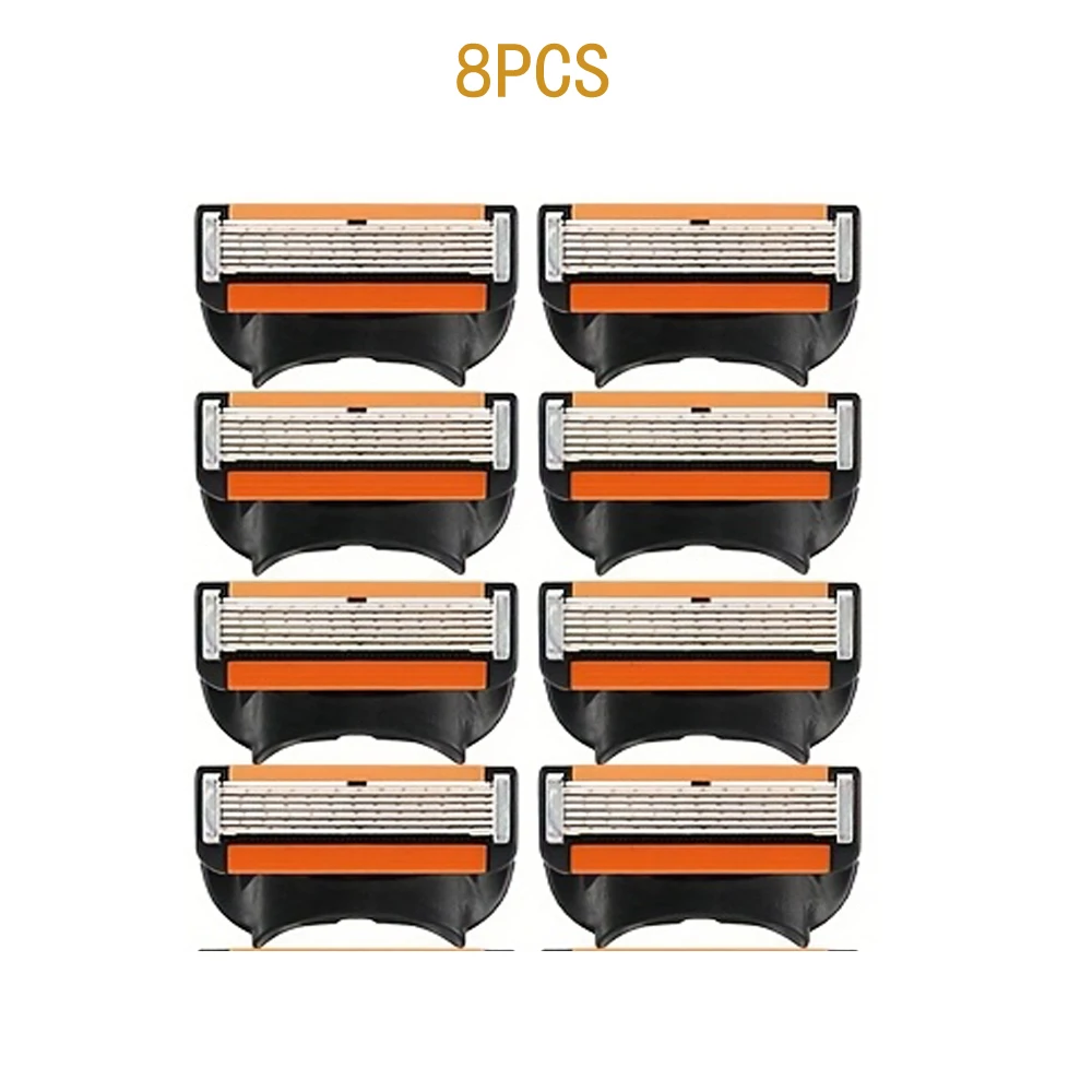 

Manual Razor For Men 6 Layers Blade Without Knife Holder Stainless Steel Razor Blades No Skin Damage Old Style Shaver