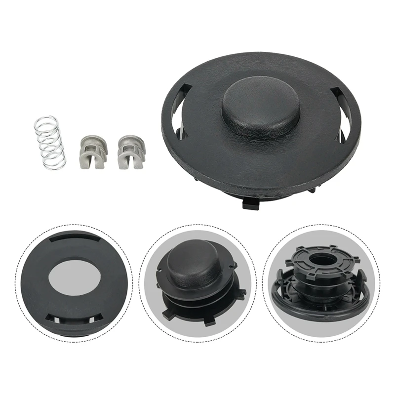 Kit de reconstrução de carretel de cabeça de aparador ABAE para STIHL FS44 FS55 FS83 FS85 FS90 FS110 FS120 FS130 FS200 FS250 Trimmer Autocut 25-2