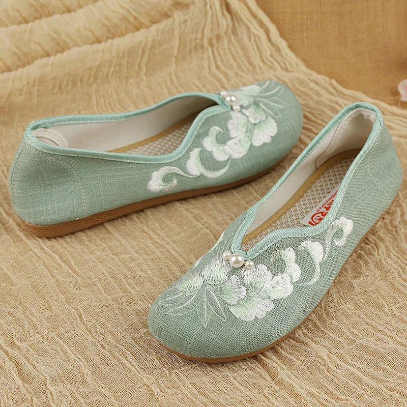 

Новые женские легкие кроссовки для тай-чи и бадуаньцзинь 2025 года, холщовые, для занятий боевыми искусствами, кунг-фу, унисекс обувь