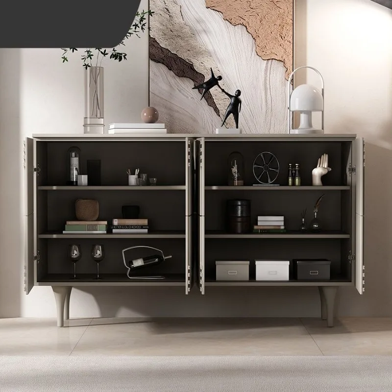 

modern creative designer side cabinet Italian minimalist locker decorative