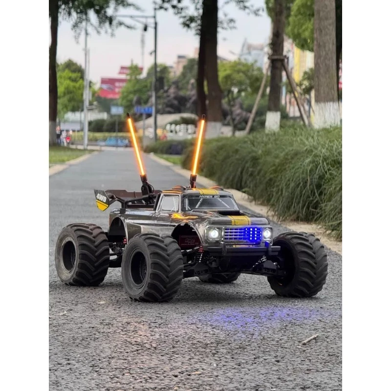 Upgrade Flexible LED Light Bar Set for MJX 10210 1/10 RC Racing Buggy Durable Off-Road Decoration, Easy Solder Installation