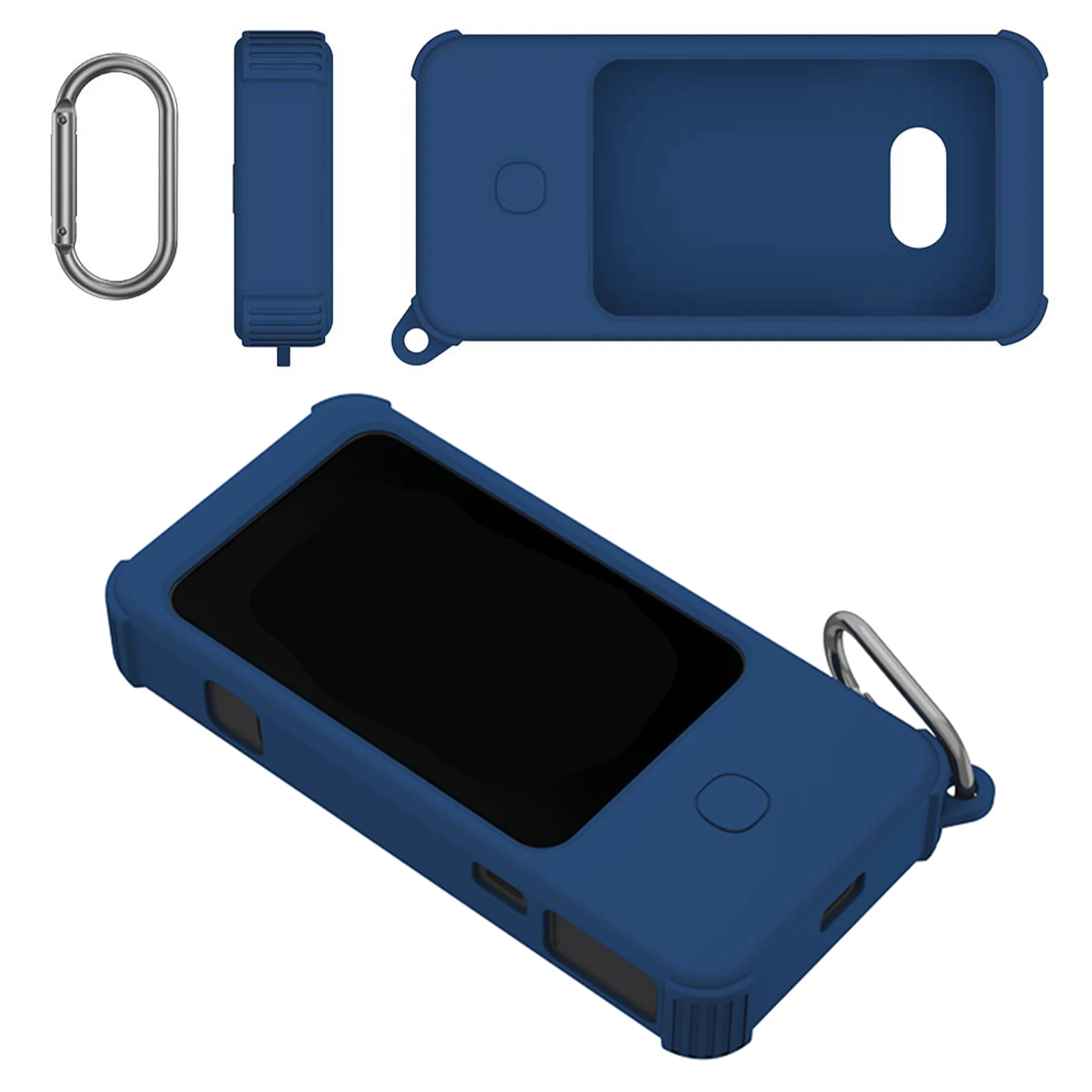 Anti-scratch Silicone Cover for GL.iNet MUDI 7 GL-E5800 Router Carabiner Case