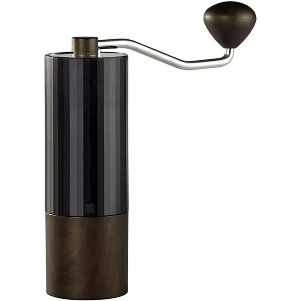 

Hand crank bean grinder coffee bean grinder portable coffee machine home manual grinder 420CNC stainless steel core(B)