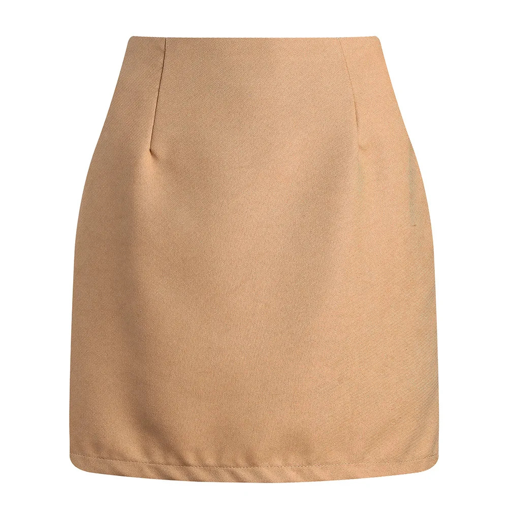 Mini jupes à carreaux taille haute pour femmes, vêtements de bureau décontractés pour femmes, style coréen élégant, mince, tambour, nouvelle mode, automne, hiver