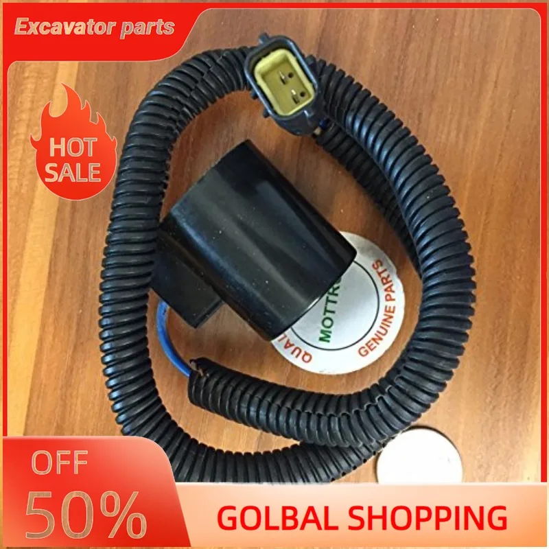 

Катушка электромагнитного клапана постоянного тока 12 В для экскаватора Hyundai R55-5 R60-5 AP2D25