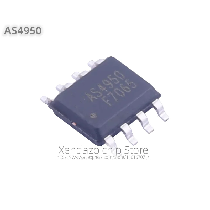 10pcs/lot AS4950 4950 SOP-8 package Original genuine DMOS Brushed DC Motor Driver Chip