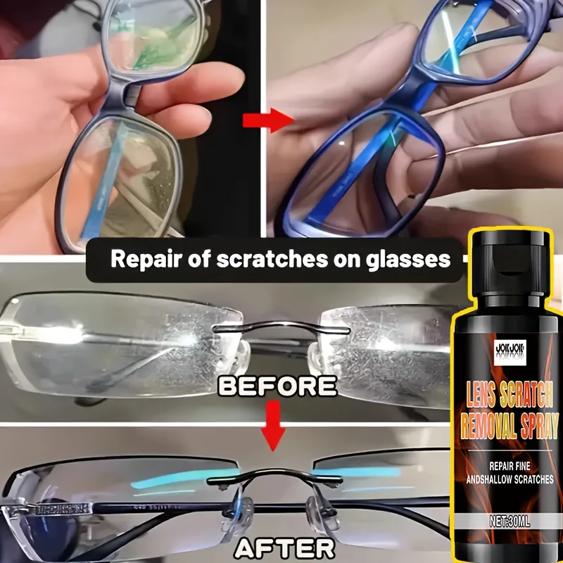 유리 스크래치 복원, 투명도 및 매끄러운 표면 효과 회복, 자동차 창문, 앞 유리, 안경 렌즈 등에 적합합니다.